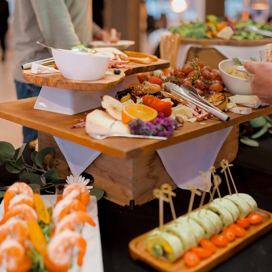 Grazing display at a special event